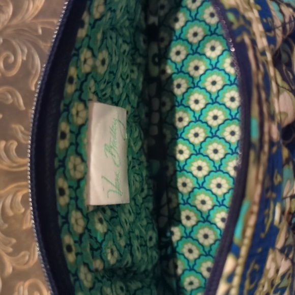 Vera Bradley Small Crossbody Blue Rhapsody Purse - Picture 2 of 4